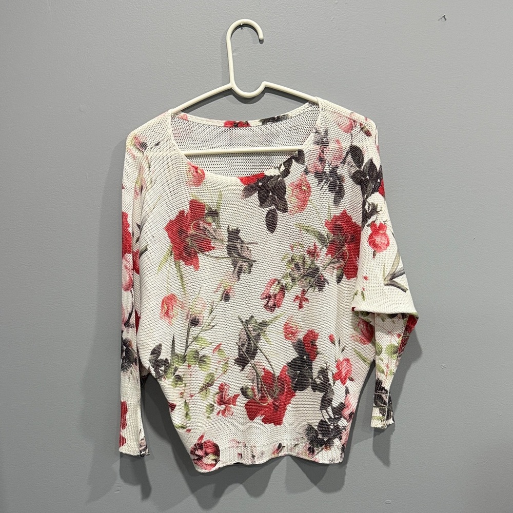 Floral Print Women's Top